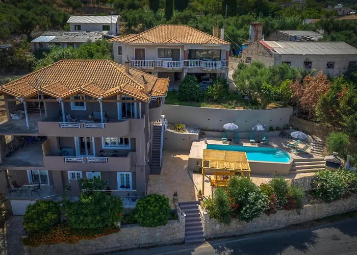 Zante Luxury Seaview Villa With Private Pool