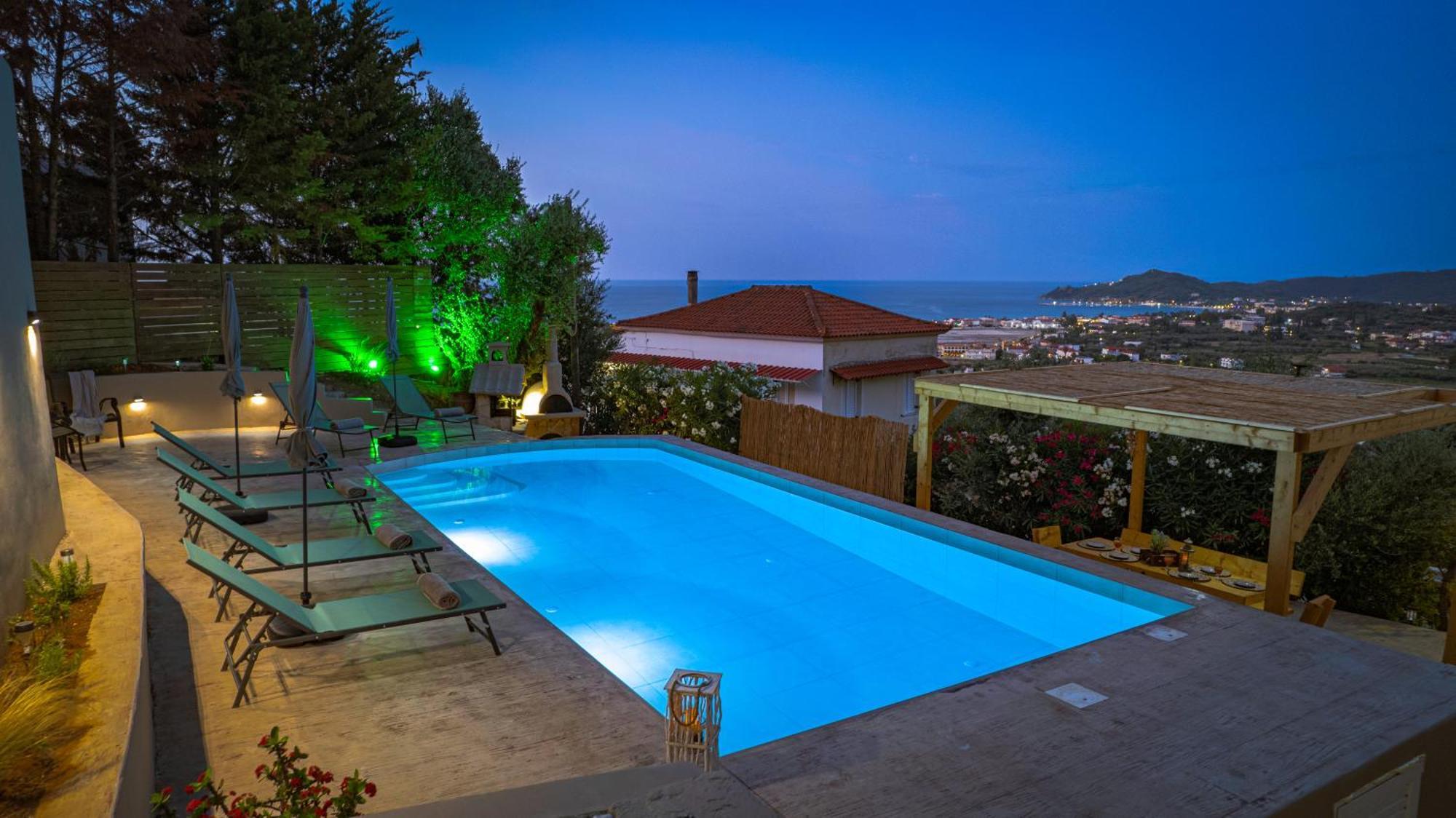 Ferienhaus Zante Luxury Seaview With Private Pool *