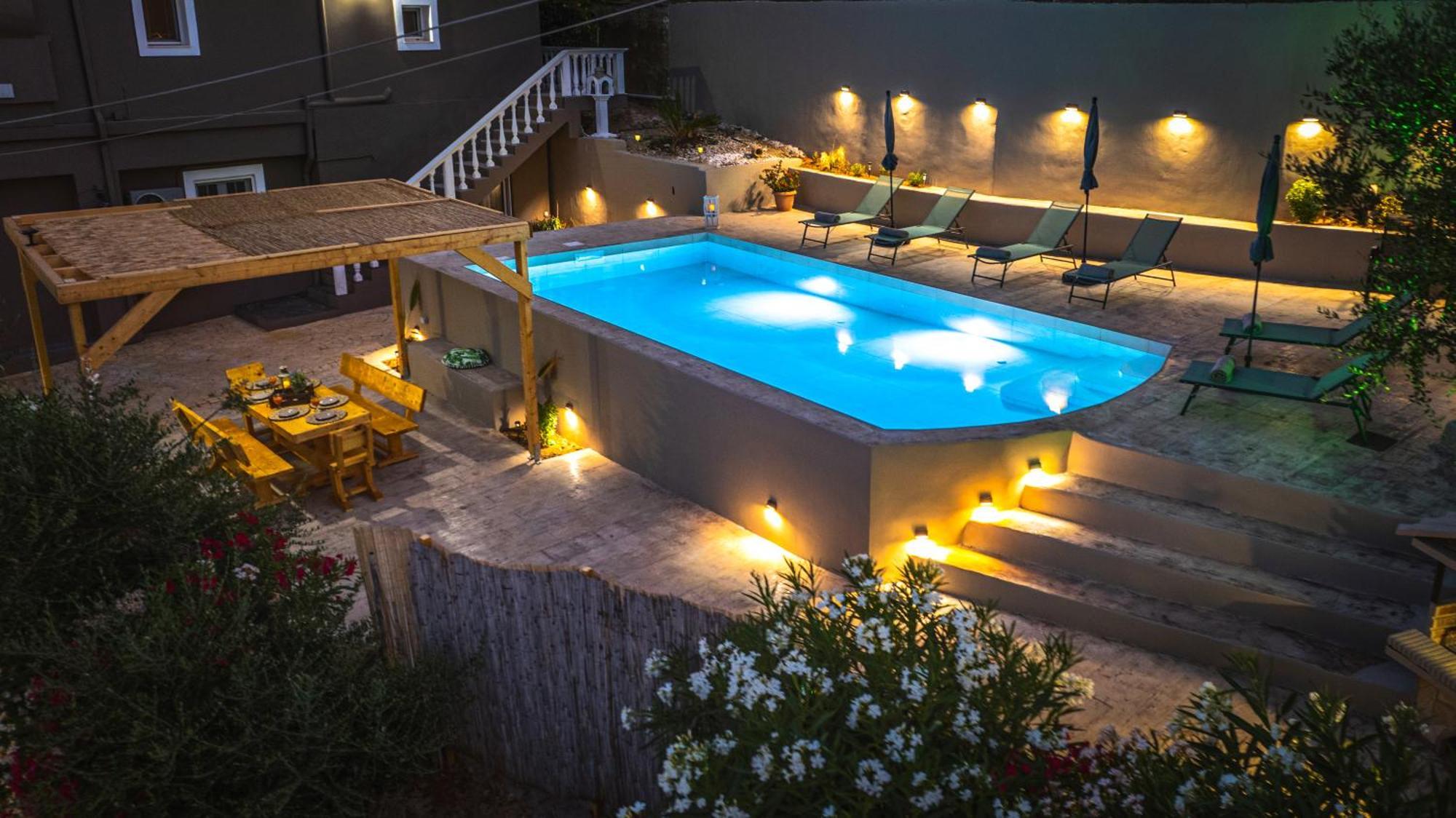 Zante Luxury Seaview With Private Pool Ferienhaus Katastárion